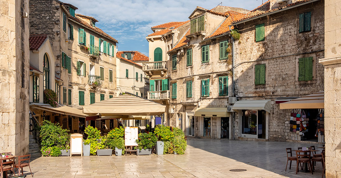 Alte Gassen in Trogir