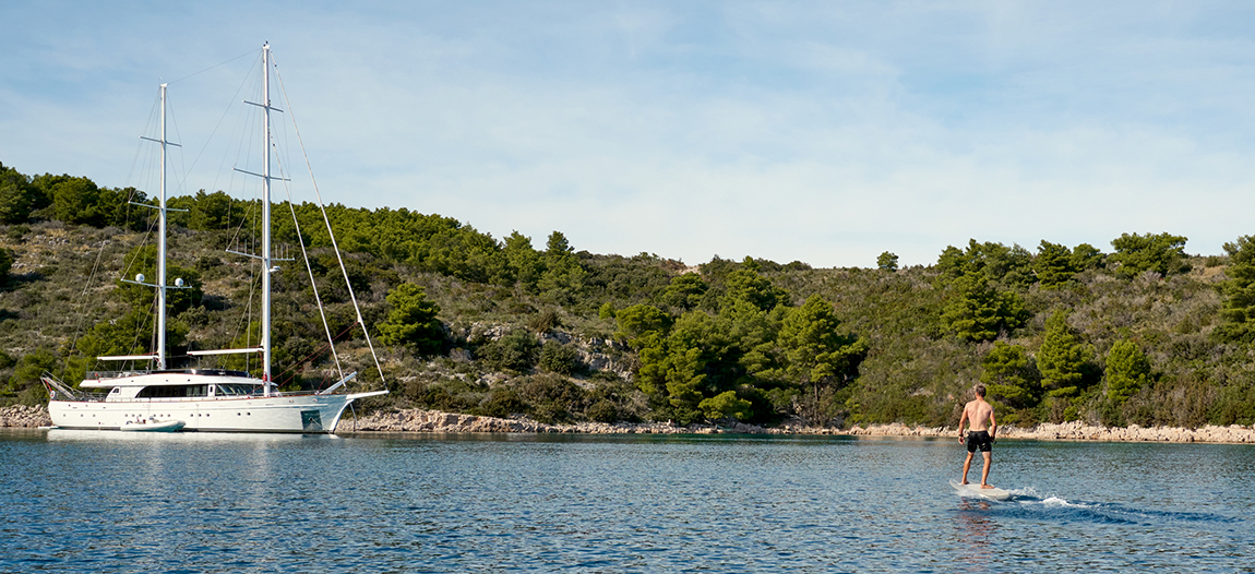 efoil captain trgo on luxury yacht charter