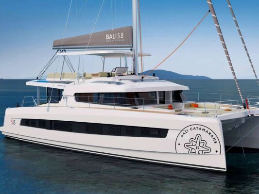Catamaran de luxe avec équipage LOCATION 5.8
