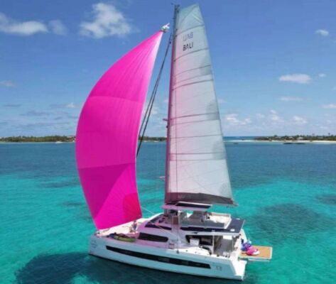 Catamaran de luxe avec équipage Endeavour