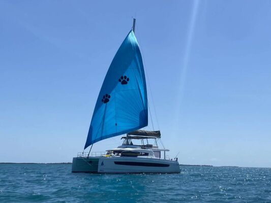 Catamaran de luxe avec équipage NAUTI DOGS 5.4