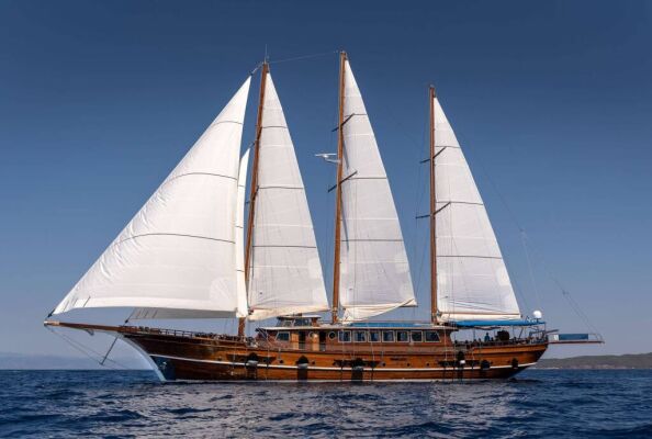 Goélette & Voilier à moteur THALASSA