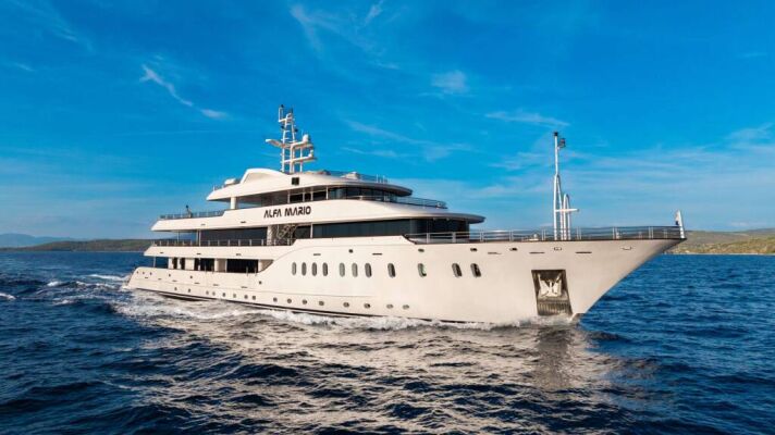 Small Cruise Ship Alfa Mario