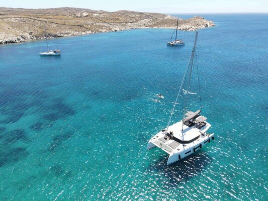 Luxury Crewed Catamaran My Blue heaven