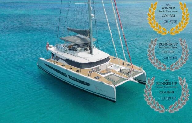 Catamaran de luxe avec équipage COLIBRI