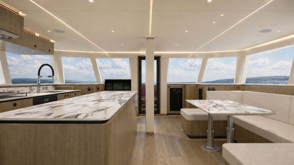 Luxury Crewed Catamaran Audacity