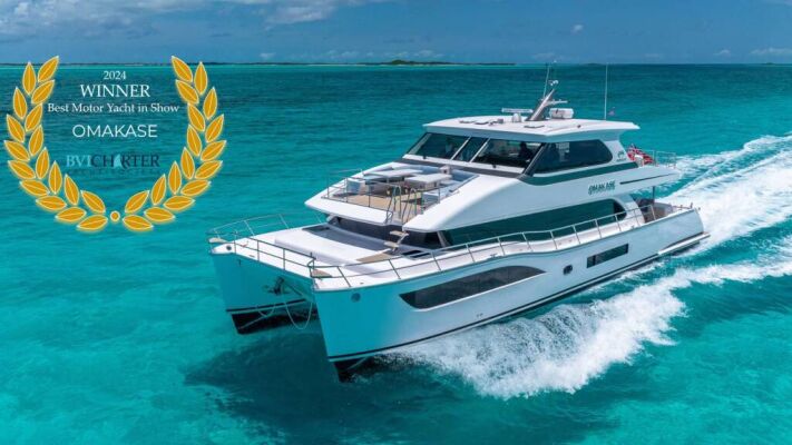 Catamaran de luxe avec équipage OMAKASE