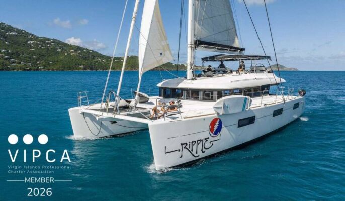 Catamaran de luxe avec équipage RIPPLE