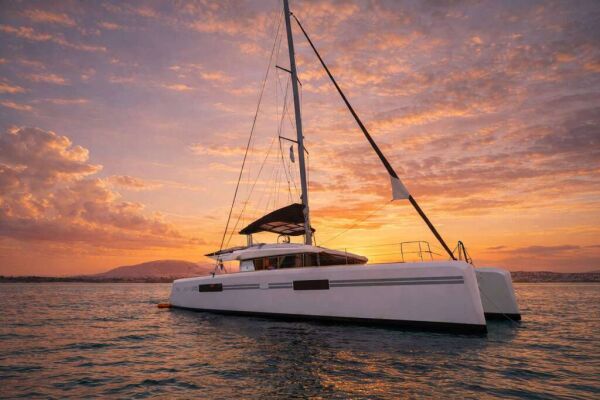 Catamaran de luxe avec équipage ROYAL FLUSH
