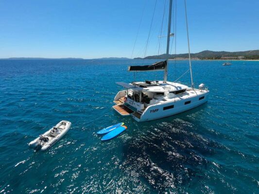 Luxury Crewed Catamaran YOFF