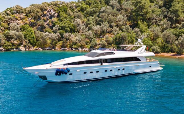 Luxury motor yacht BLUES