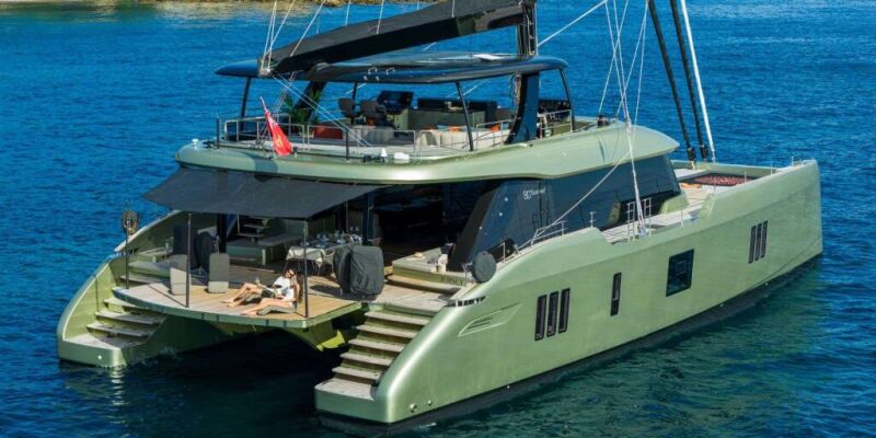 Luxury Crewed Catamaran A-PLAN