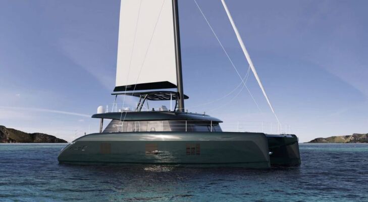 Catamarán de lujo con tripulación EVERLONG