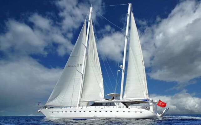 Luxury sailing yacht ANGELO II