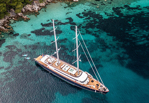 yacht in kroatien